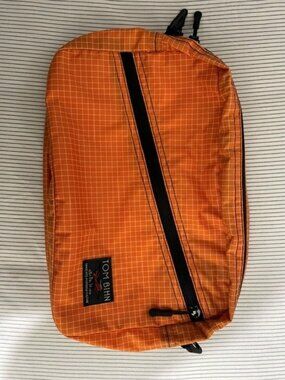 Tom Bihn Packing Cube Shoulder Bag ~ Zest ~ Original Tom Bihn Logo Patch ~ EUC